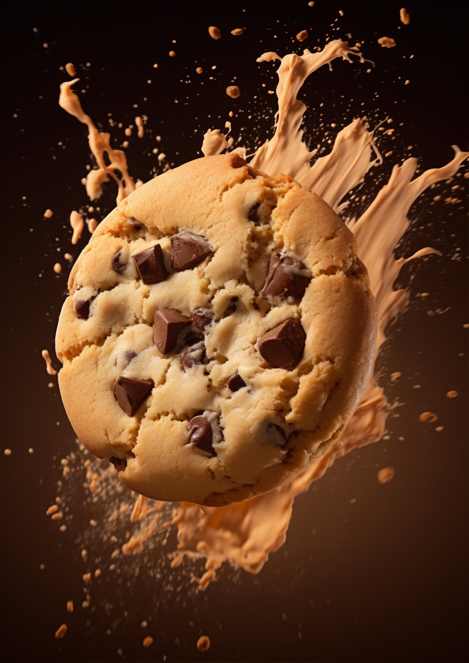 delicious chocolate chip cookie